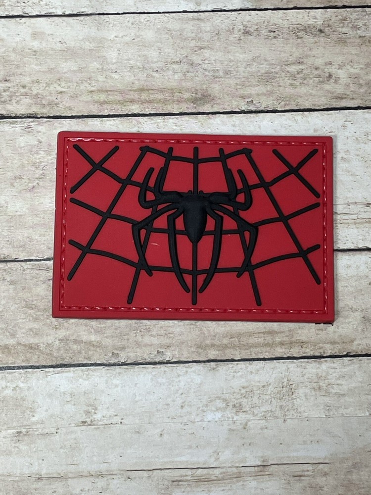 Spider-Man PVC Patch - Tactical Morale Patch - USA Flag Patch