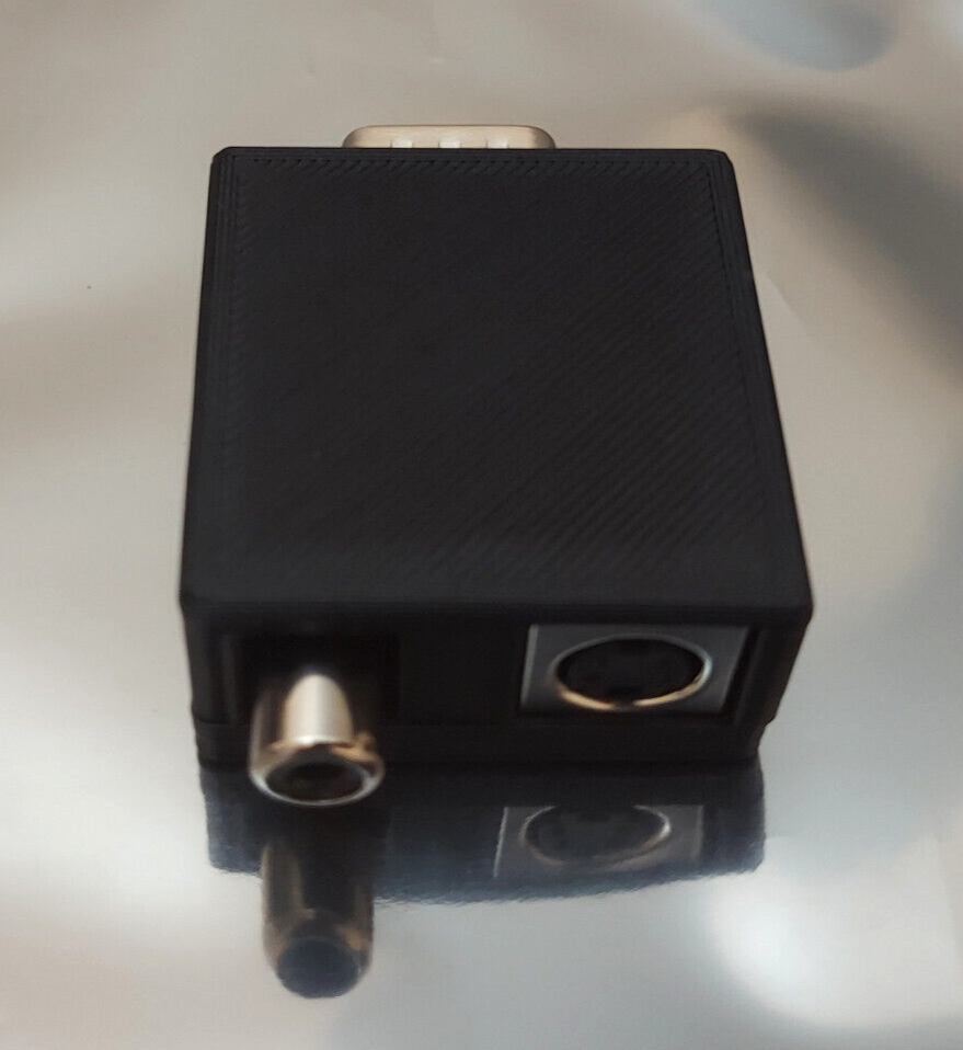 MiSTer FPGA Active Y/C Composite and S-Video Adapter w/ Case (New Version)