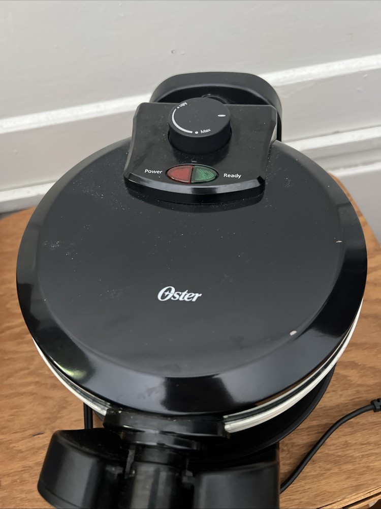 Oster DiamondForce Nonstick Flip Waffle Maker - White