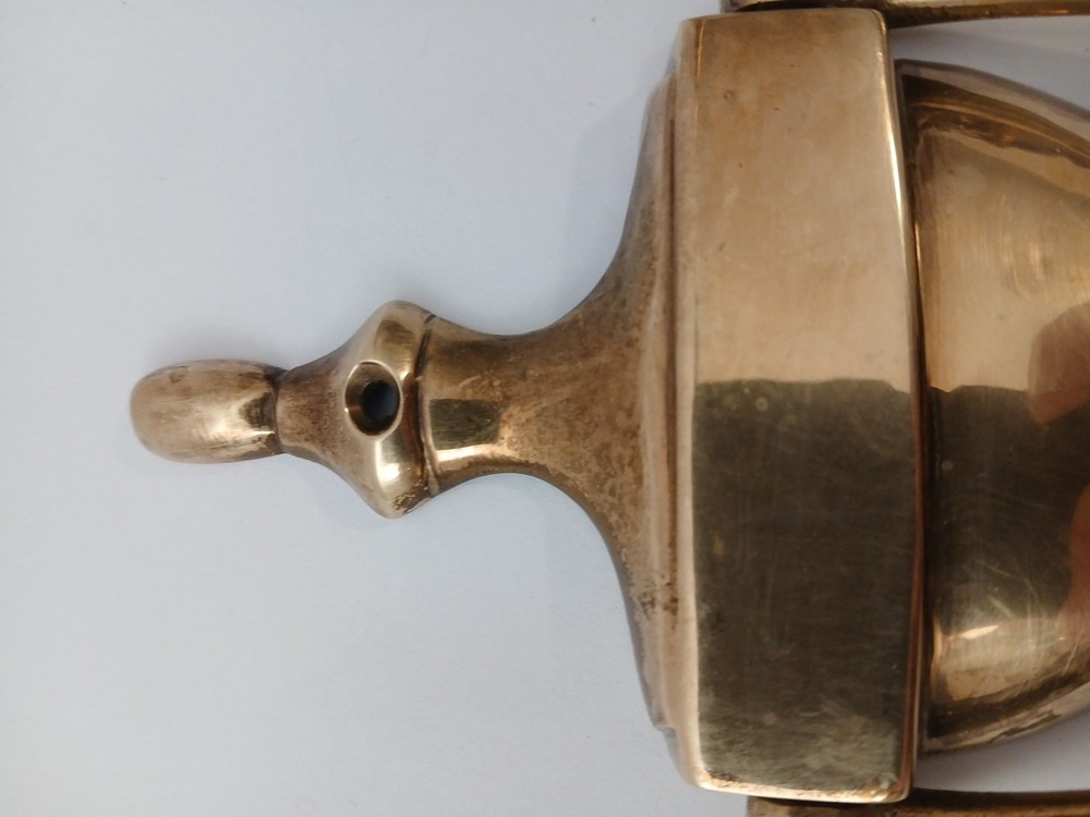 Vintage Solid Heavy Brass 7” Door Knocker Classic Simple Design