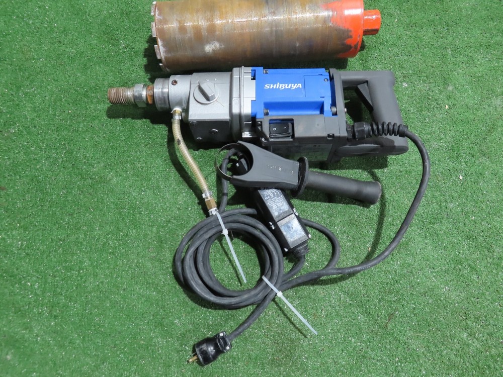 SHIBUYA HH-1531 HAND-HELD CORE DRILL W/5" drill bit