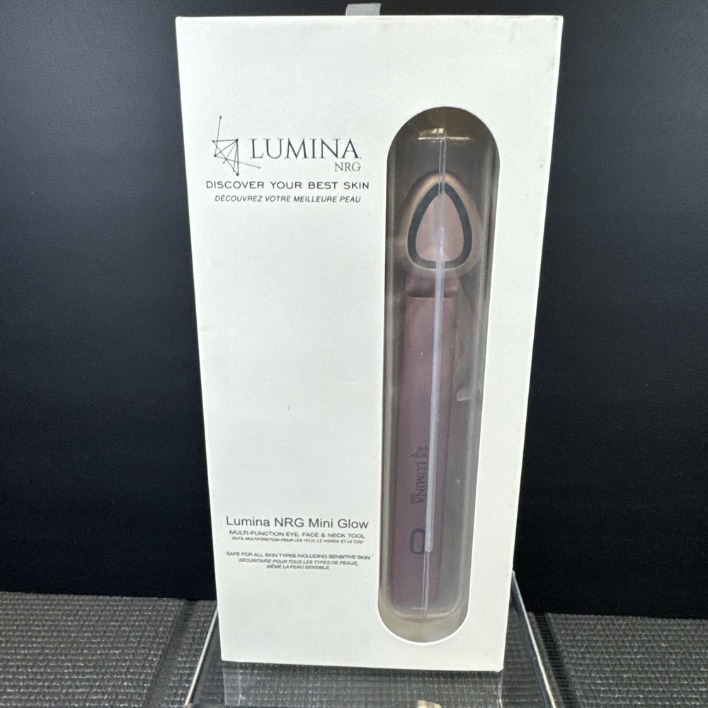 Red light Face Therapy Device Lumina NRG Mini Glow 6572 -Multi-Function Tool NIB