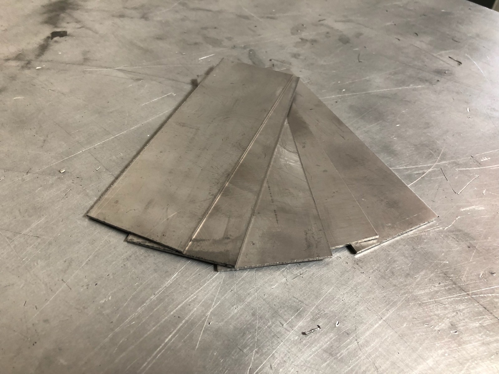 2 Pieces - Titanium Plate 6AL4V 1" x 6" x .071"