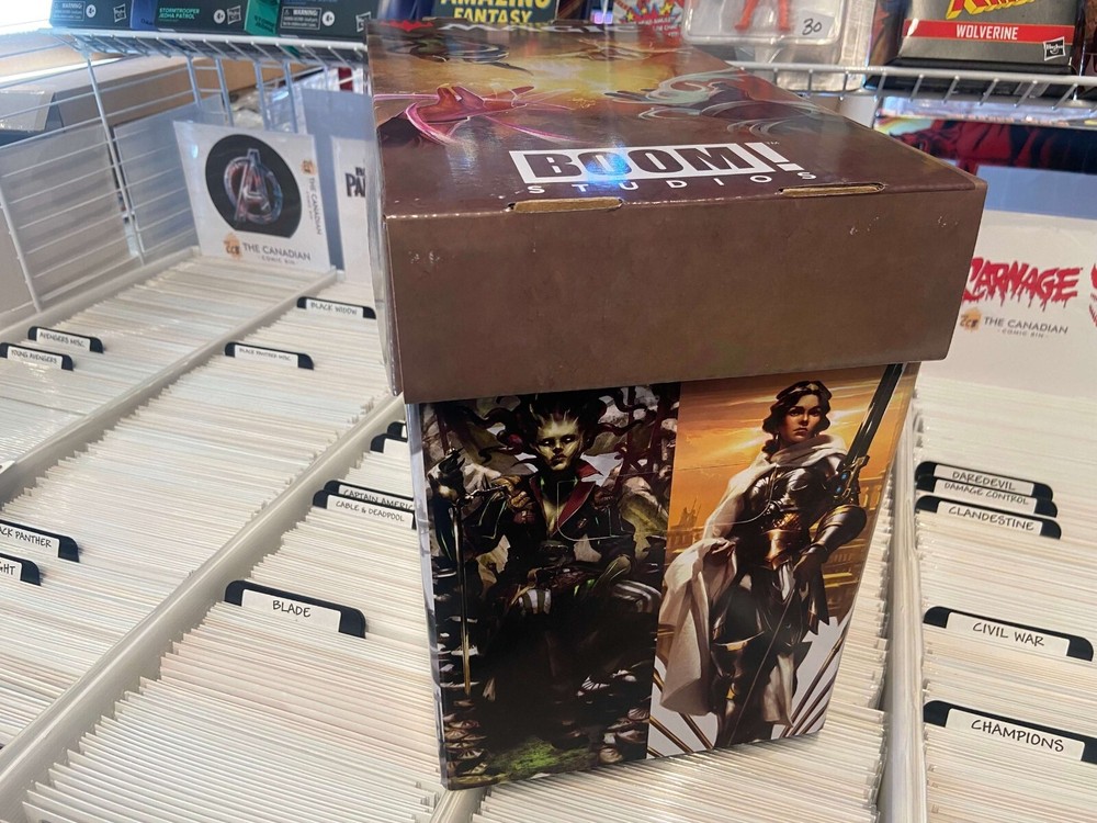 MAGIC THE GATHERING COMIC SHORT BOX Storage