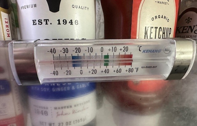NSF Refrigerator/Freezer thermometer (Qty. 25)