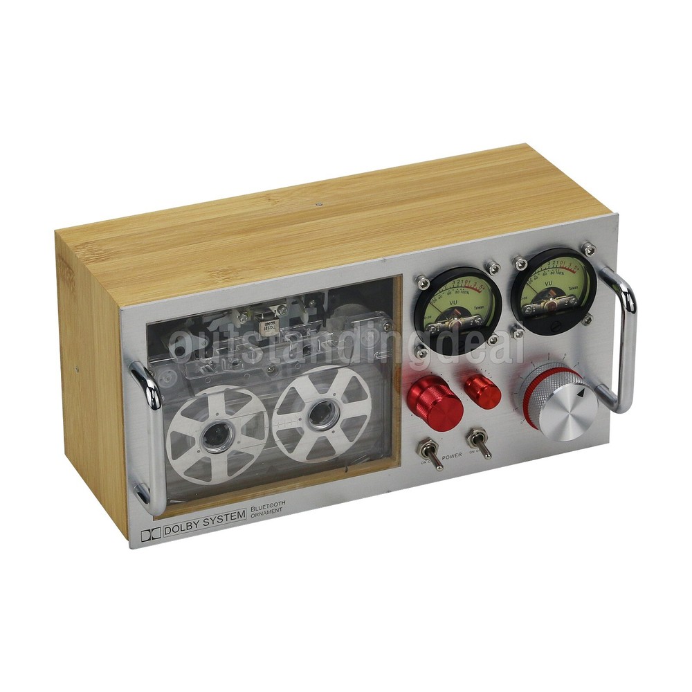 RGB Retro Light Audio UV Level Meter Rotatable Disk Transparent Version os67