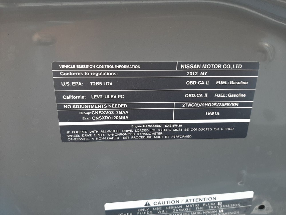 G37 2012 High Mounted Stop Light 1035064