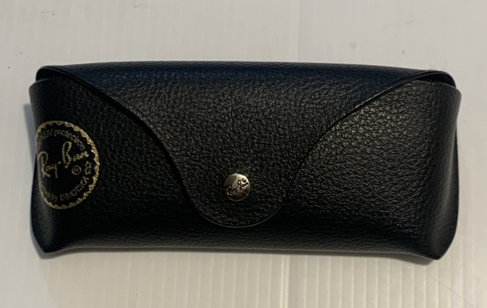 Ray Ban Sunglasses Eyeglasses Soft  Black Case.