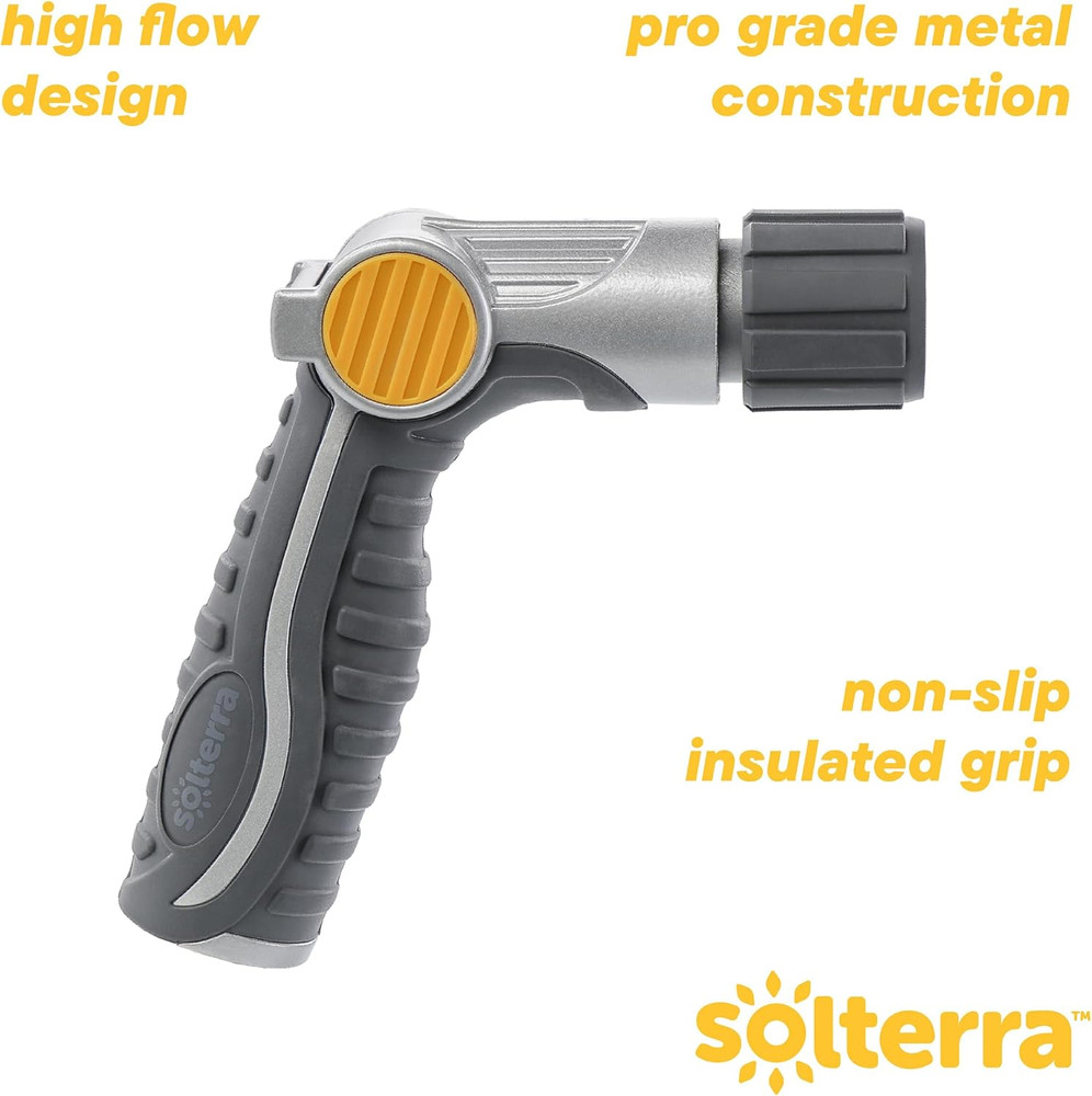 Adjustable Garden Hose Nozzle with Thumb Control