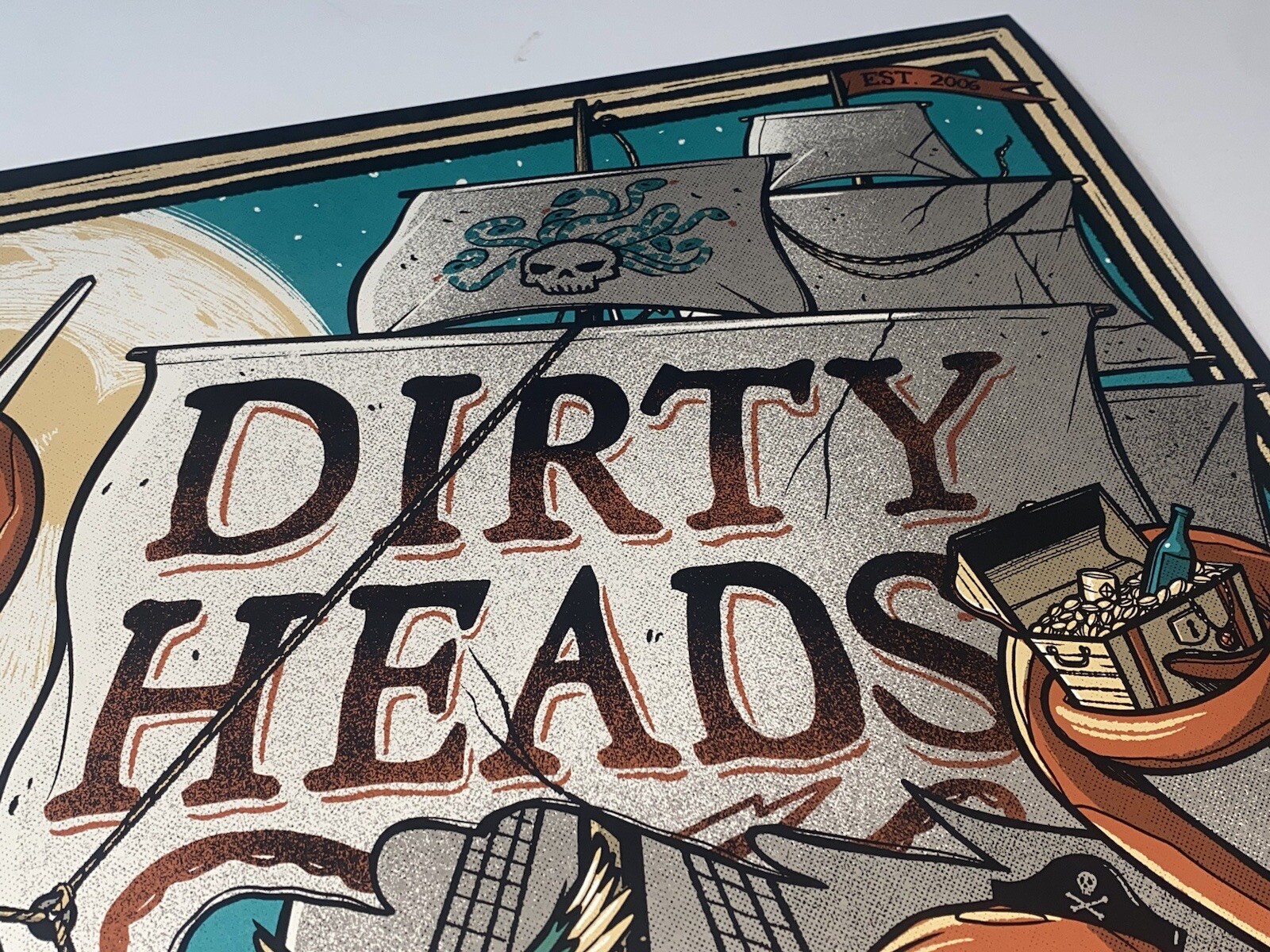 Dirty Heads Poster Ralston NE 7/1/23 Print Silkscreen Official LE Sold Out!