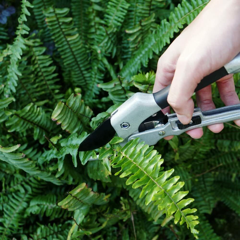 Professional SK-5 Steel Pruning Shears Anvil Hand Pruners, Garden Clippers