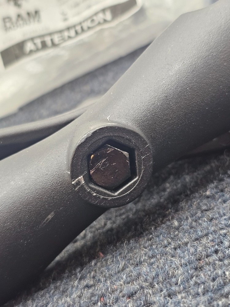 RAM Mounts RAM-201U C-Size Double-Socket Arm Black