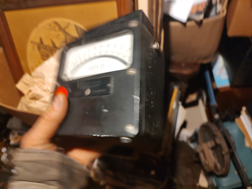 Daystorm Ac Voltmeter Vintage