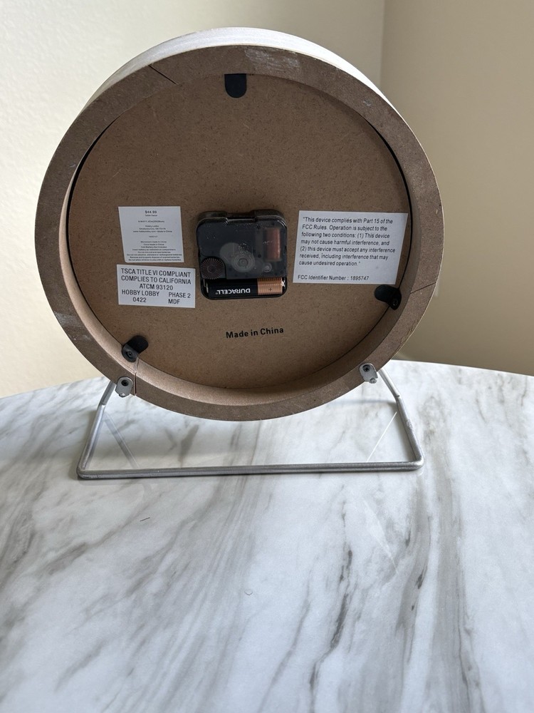 Kensington Table/Counter Clock Model