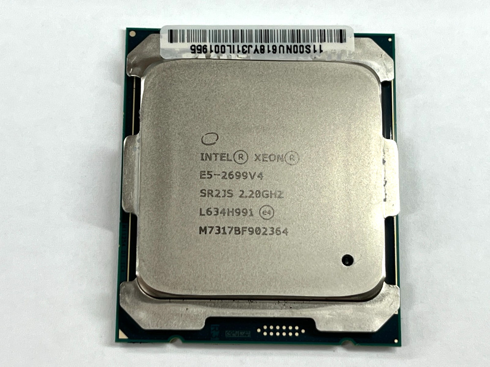 Intel Xeon E5-2699 v4 SR2JS 2.2GHz 22-Core CPU Excellent Condition