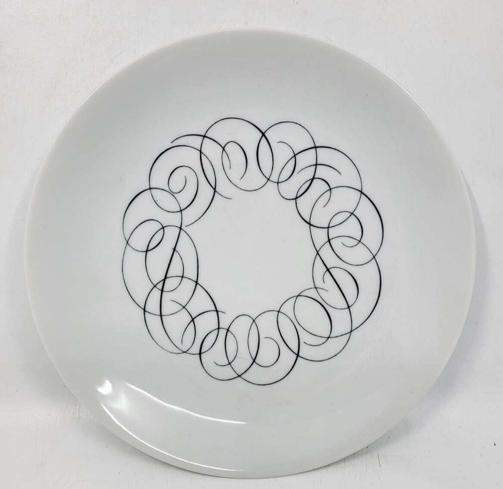 ROSENTHAL SCRIPT SALAD PLATE  - 7 5/8"  1202E