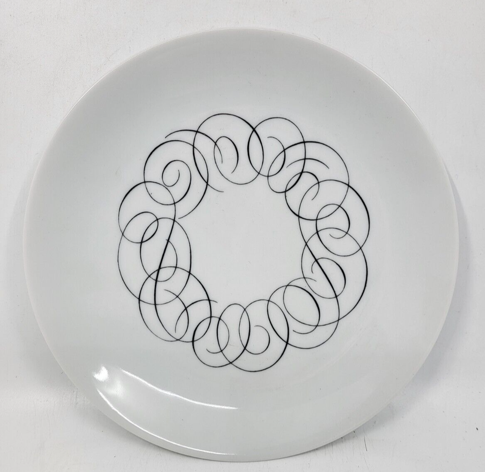 ROSENTHAL SCRIPT SALAD PLATE - 7 5/8" 1202E