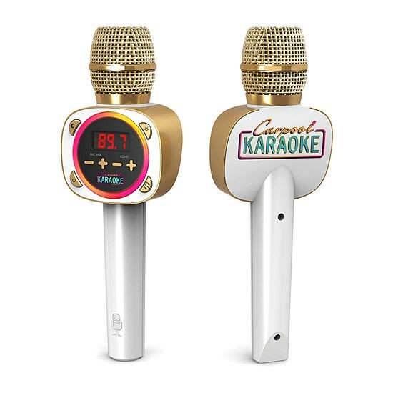 Singing Machine CPK545, Official Carpool Karaoke, The Mic, Bluetooth Microphone