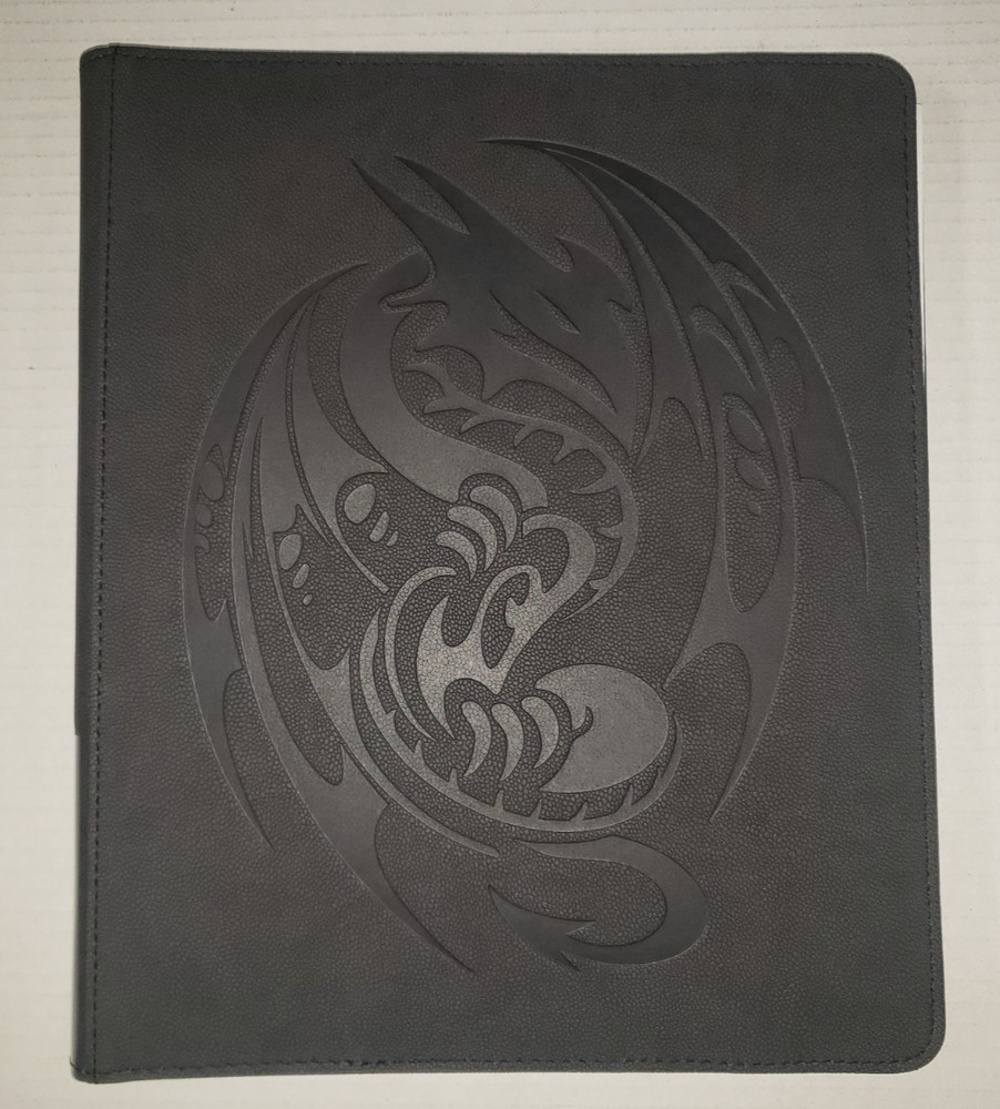 Dragon Shield - Card Codex Zipster Binder - Iron Grey Open Box AT-38011