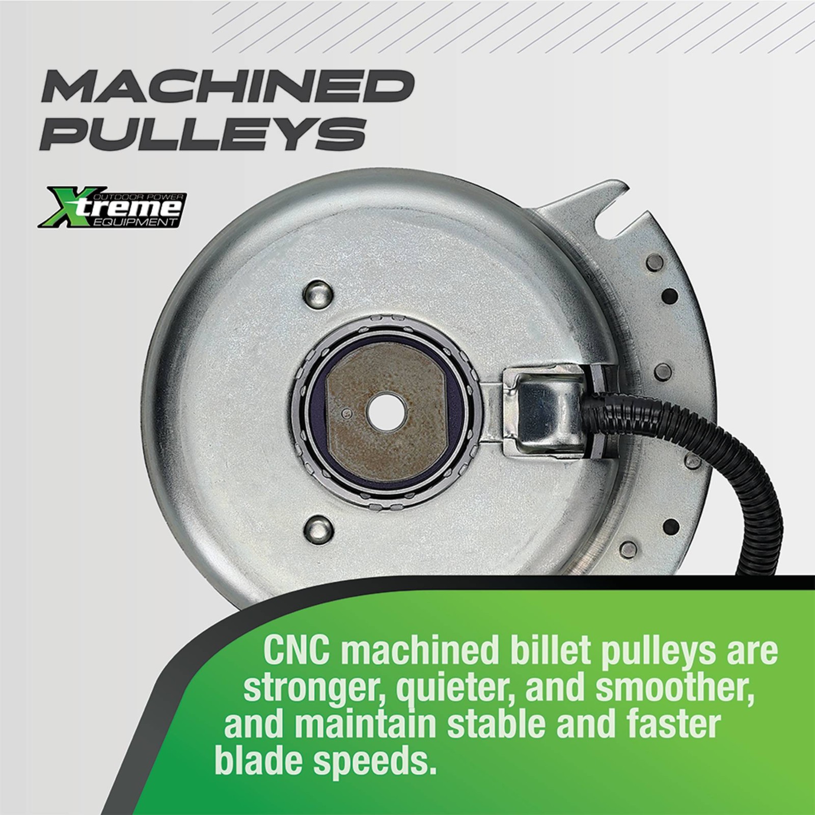 PTO Clutch For Exmark 1-631645 - Free Upgraded Bearings OEM UPGRADE! 1.125" I.D.