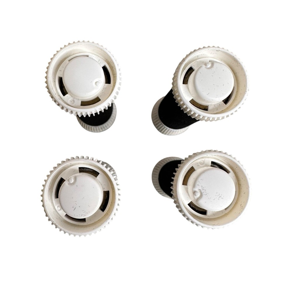 Remington Hot Curlers Model H-5600 Replacement 4 White Rollers