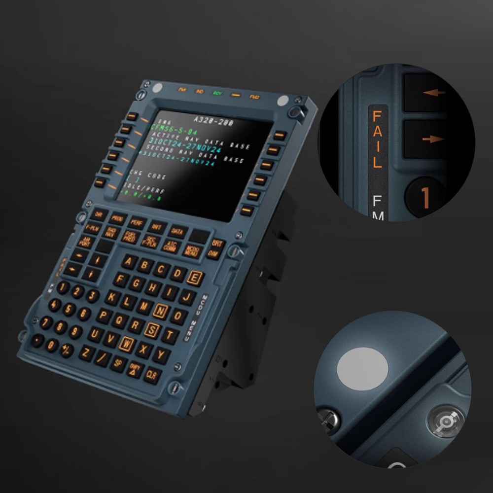 Winwing A3xx Mcdu Flight Control Panel Simulator Compatible W/ X-plane Msfs Bzsi