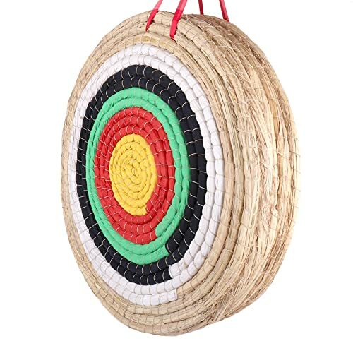 DOSTYLE Traditional Three Layer Solid Straw Round Archery Bow Targets Hunting