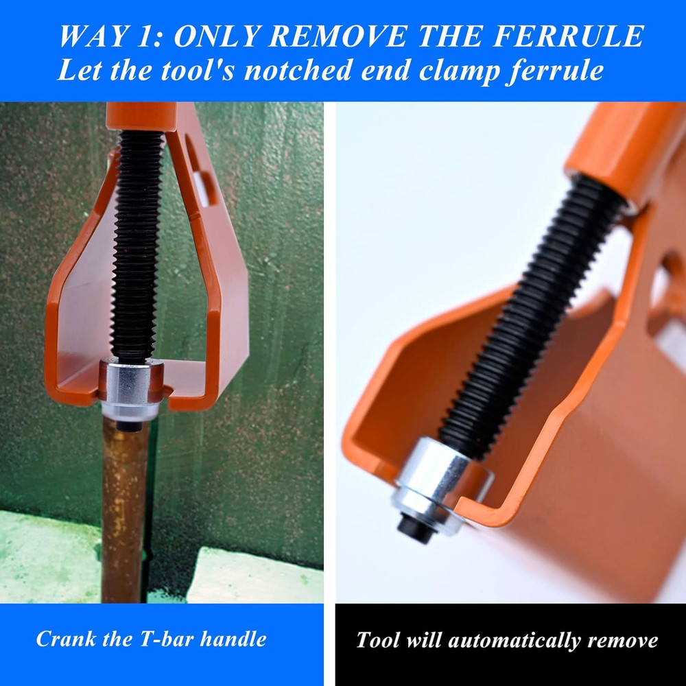 Compression Sleeve Puller Tool Remove Nut and Tube Ferrule (4661) - Ferrule Pull