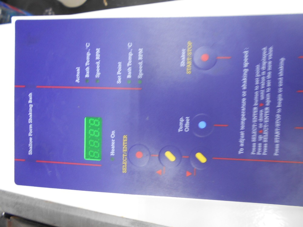THERMO ELECTRON MODEL 2874 14.5L SHALLOW FORM SHAKING BATH