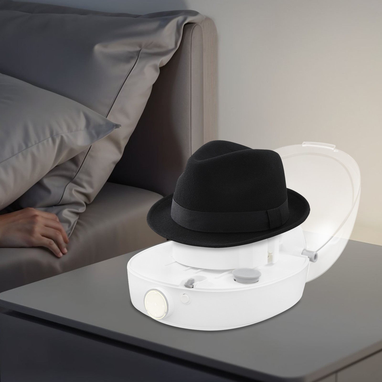 Cap Care Machine for Iron and Dry Restore Misshapen Hat/Cap Natural Shape 1000W