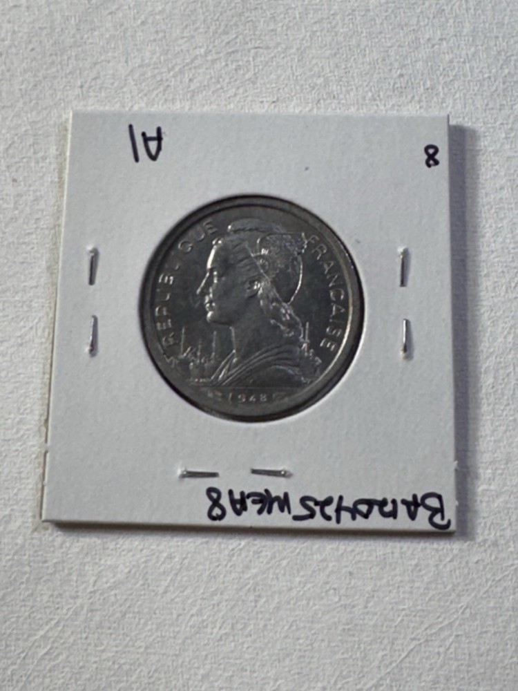 1948 Reunion 2 Francs