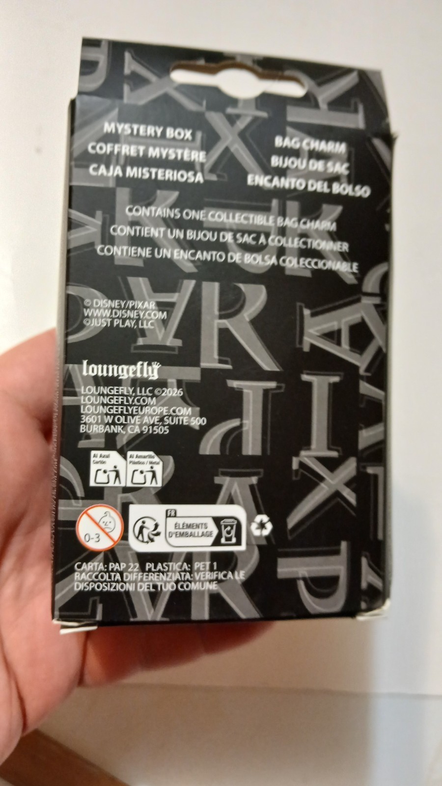 Loungefly Disney Pixar Toy Story Alien Mini Backpack Mystery Bag Charm Confirmed