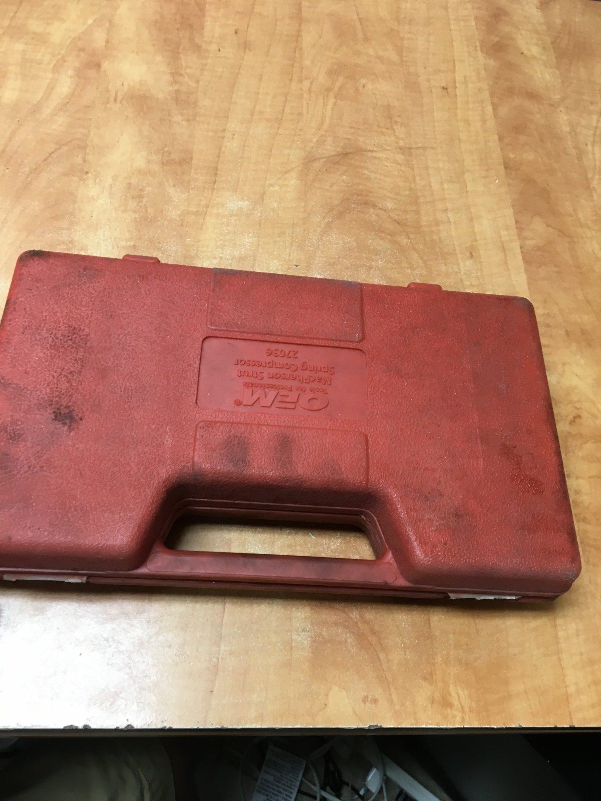 OEM Tools MacPherson Strut Spring Compressor 27036 In Hard Case