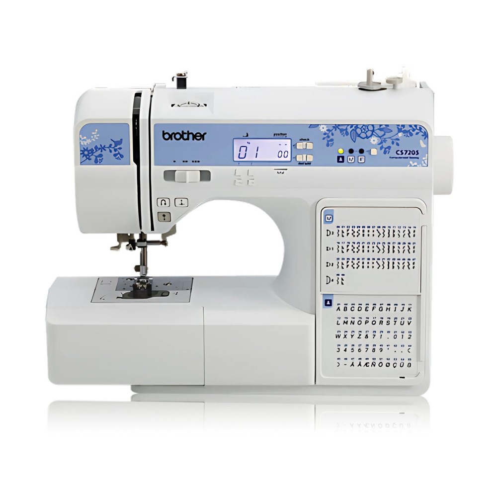 Brother Computerized Sewing Machine with 6-Piece Double Snap Spools Bundle