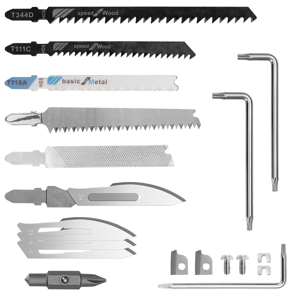 BIBURY Multitool Pliers Spare Parts Kit, Replaceable Wire Cutter, Screwdriver...