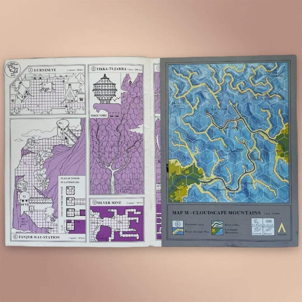 Dark Clouds Gather UK7 9151 Advanced Dungeons & Dragons 1e
