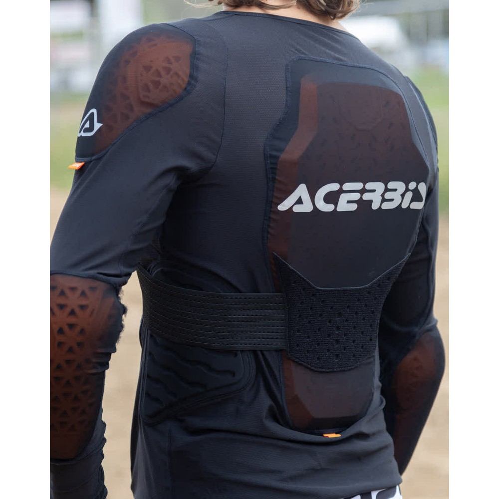 ACERBIS flux air protective jersey black