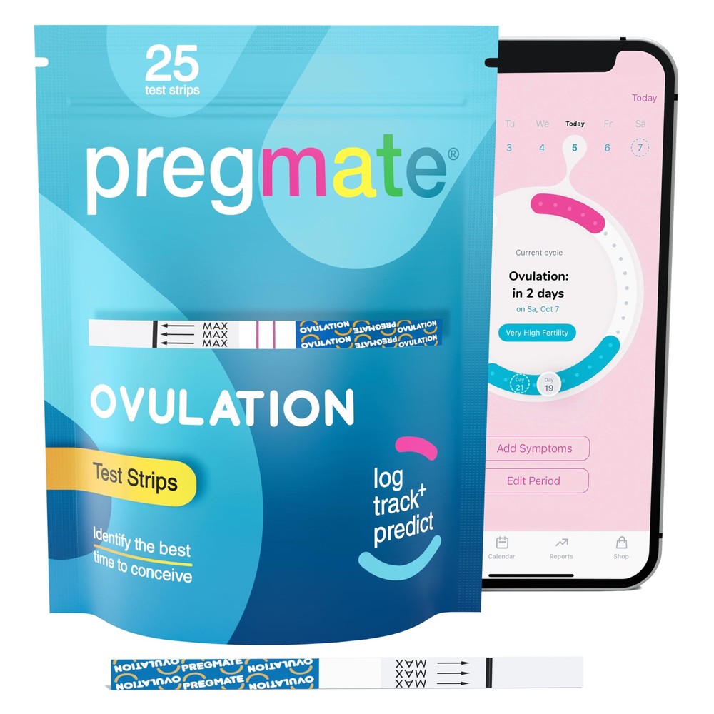 Pregmate Ovulation Test Strips (25 Count)