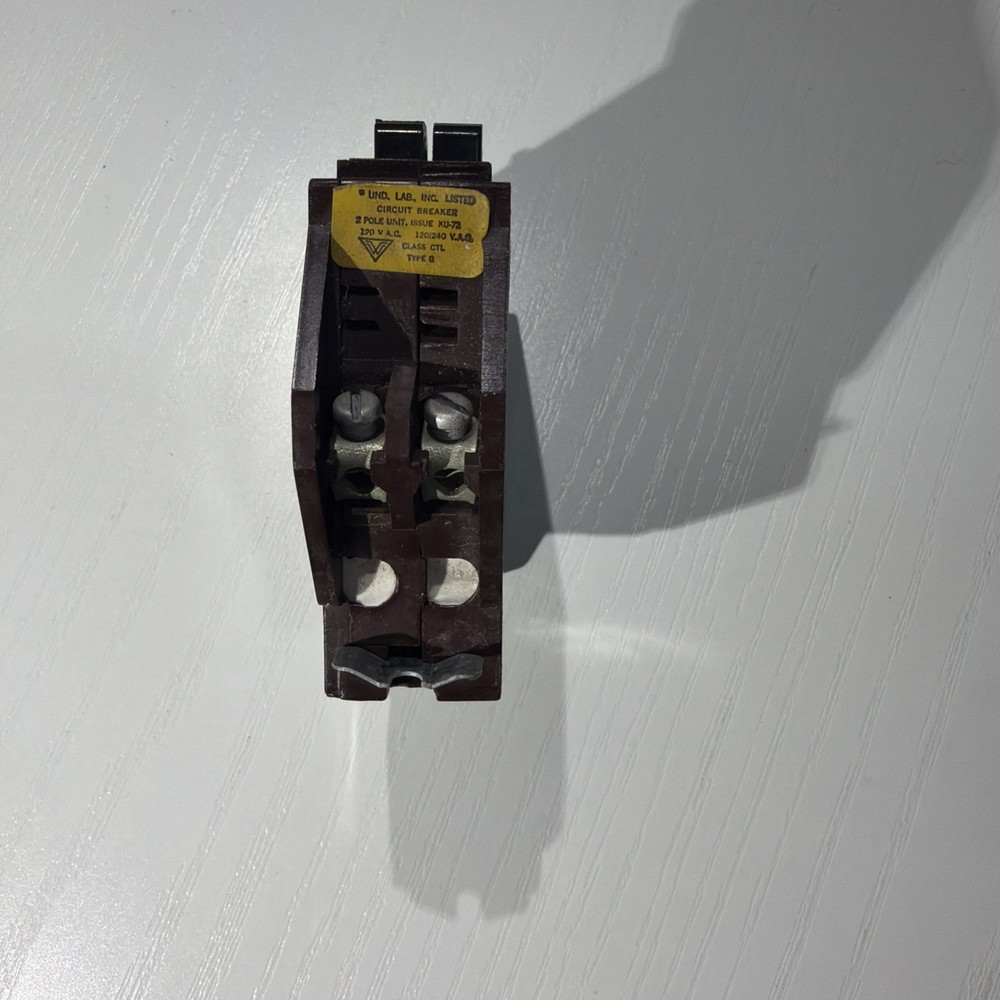 Wadsworth 15/15 One Pole Tandem Breaker Continuity Tested