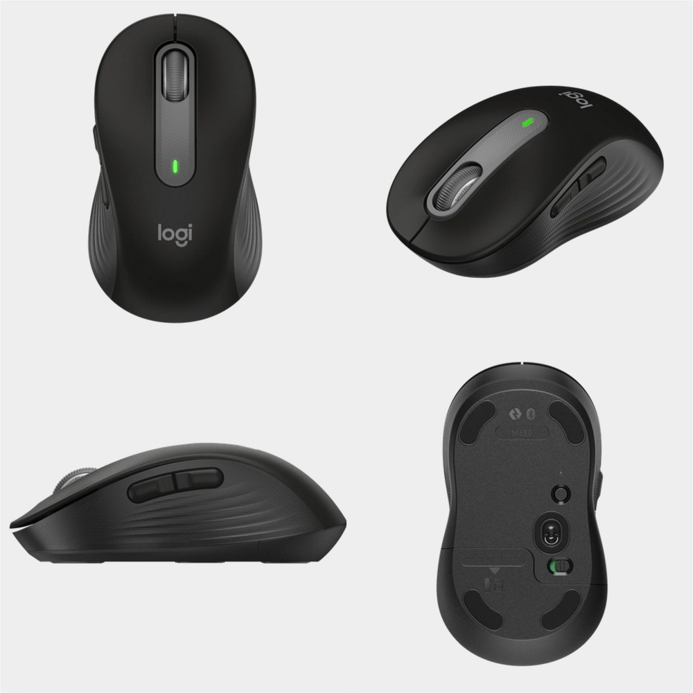 5 PACK Logitech Signature M650 L Wireless Mouse 910-006265
