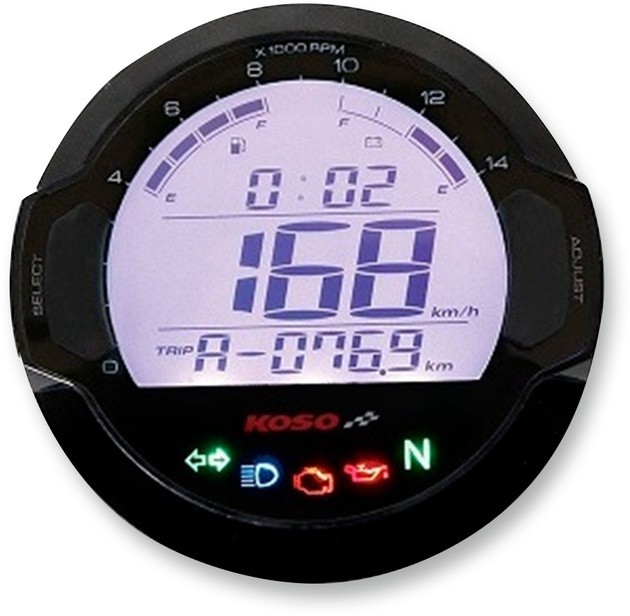 Koso DL-03SR GP Style Multi-Function Gauge