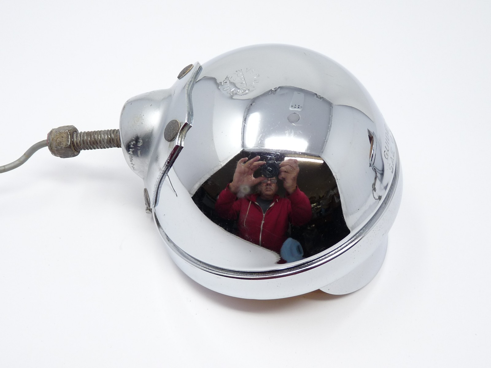 VINTAGE HARLEY DAVIDSON GUIDE 62 PANHEAD AUXILIARY FOG PASSING SPOT LAMPS LIGHTS