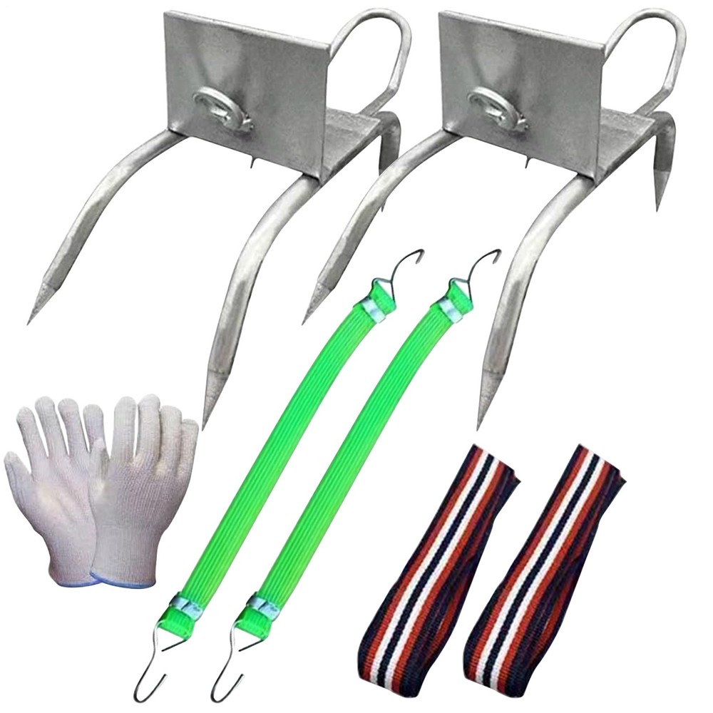 Tree Climbing Spikes For Tree Work Secure Fit Portable Gear Equipment Hot