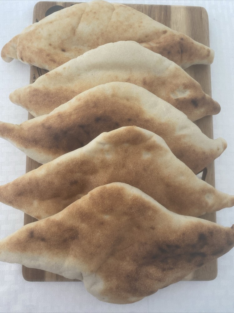 Middle Eastern Iraqi Samoon - All Natural Handmade Bread 5 Count x 2 Pack=10 pcs