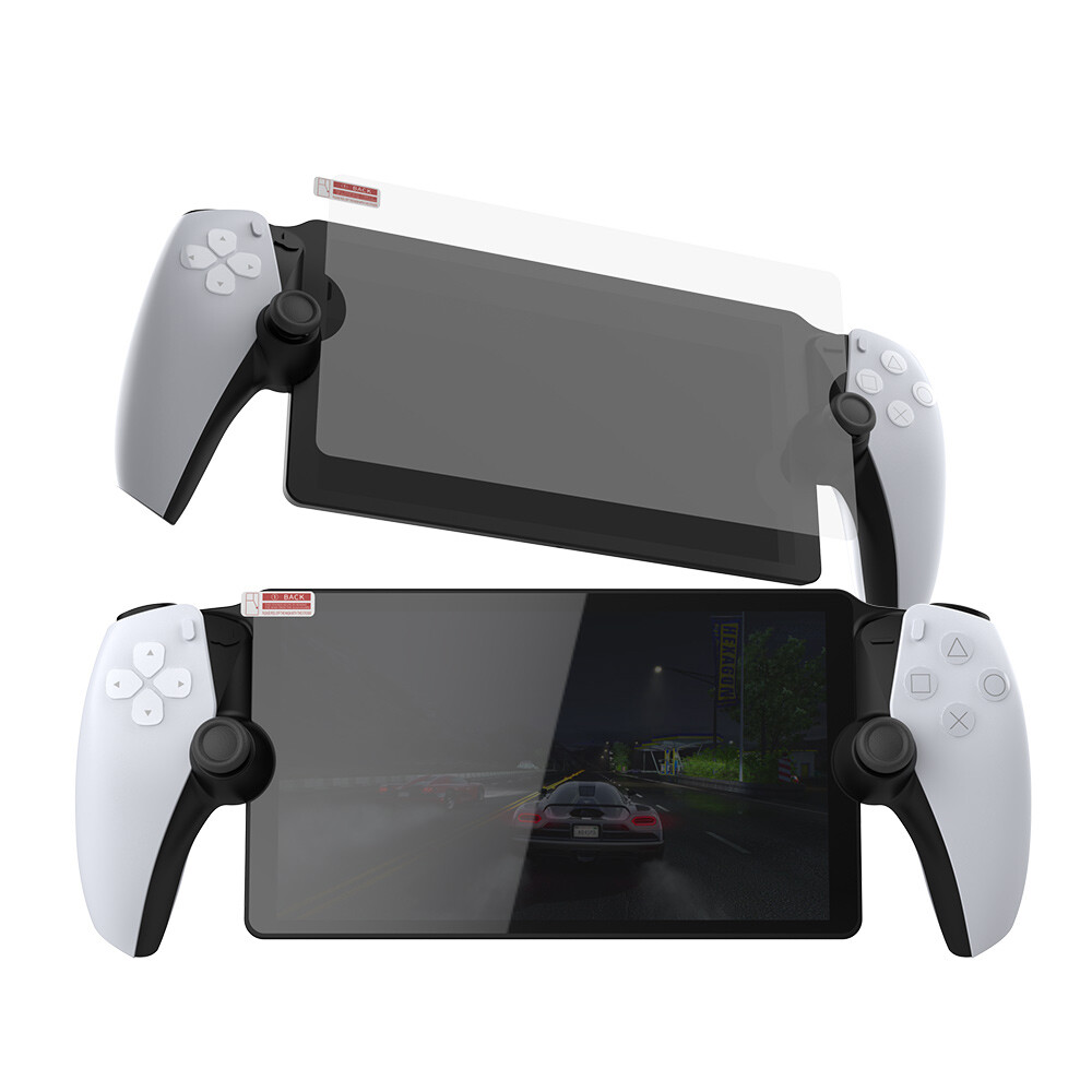 2-Pack 8" Tempered Glass Screen Protector for PlayStation Portal Remote Player