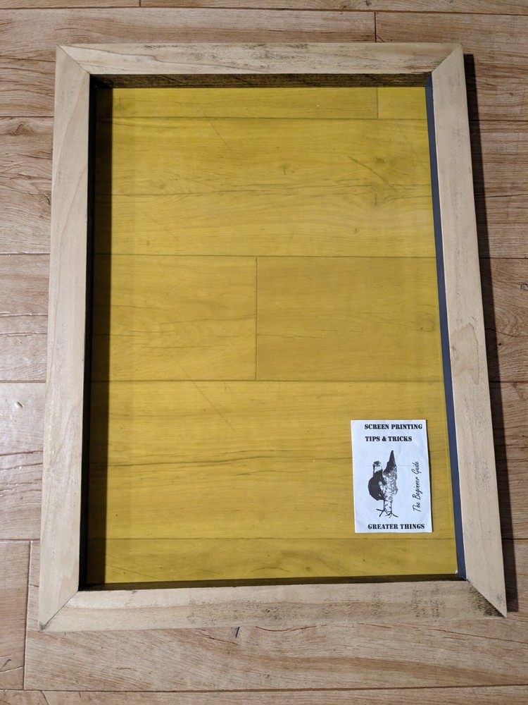 Screen Printing Frame 24 by 17 & 3/4 200 Mesh