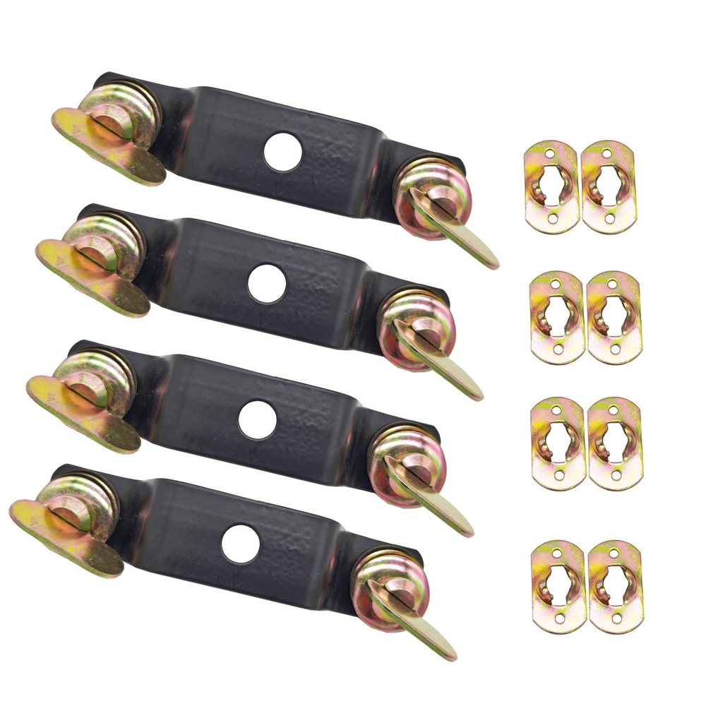 4 Pack Moving Head Light Bridge Connector Truss Clamp Stage Clamps Bracket Quick