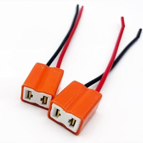 H7 Connector Female Ceramic Pigtail Plug for LED Pigtail Socket Wiring