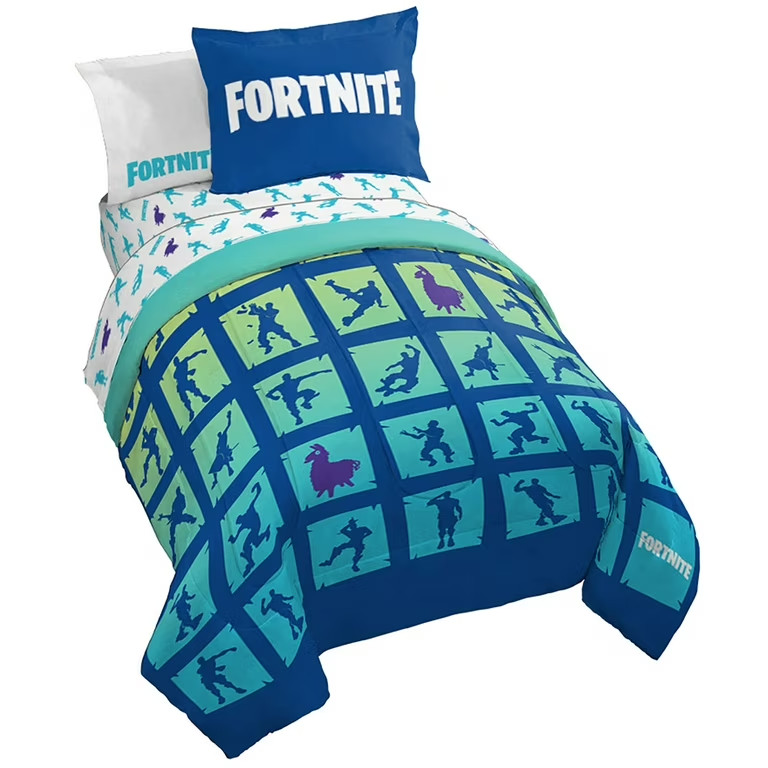 Fortnite "Boogie Bomb" 3pc Twin Sheet Set