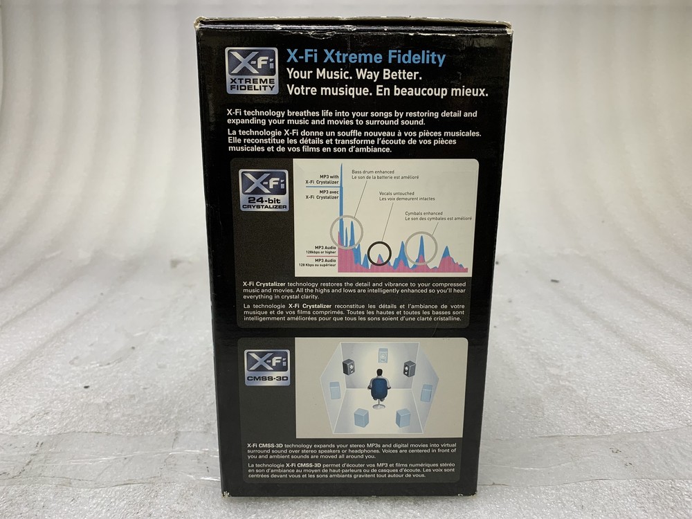 Creative Xmod Wireless Music System Model SB0830EF Used
